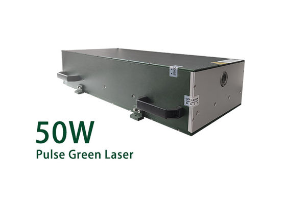 50W laser a fibra verde nanoseconda sorgente laser pulsata singola per il taglio di marcatura di micromaccinazione